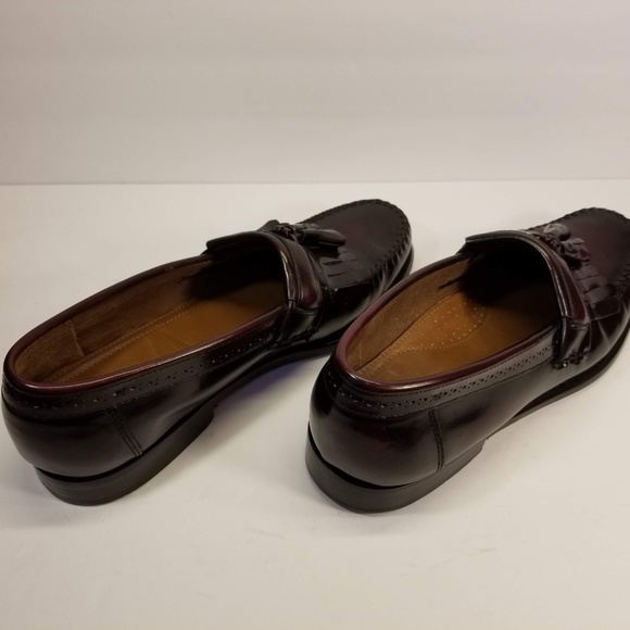 EUC. Bass Jeremy Tassel Loafers Burgundy. 10M main image 7